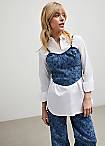 Buttoned Short Skirt