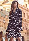 Firetrap Beaded Peplum Dress
