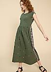 French Connection Gathered Halter Neck Maxi Dress