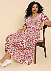 French Connection Striped Jersey Dress