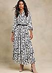 French Connection Striped Maxi Dress