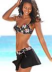 LASCANA Floral Skirt Briefs