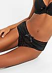 Rouched Semi-Sheer Briefs