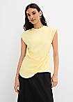 Sleeveless Ruched Tunic