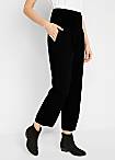 Straight Leg Capri Trousers