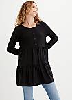 Studded Cowl Top