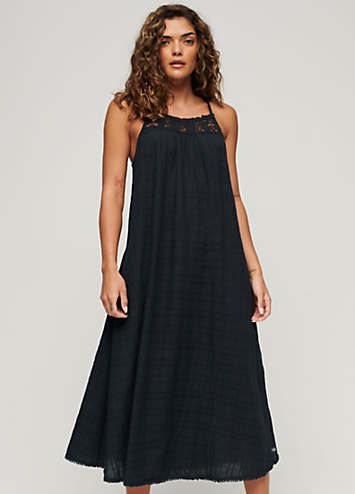 Lipsy Embellished Peplum Dress