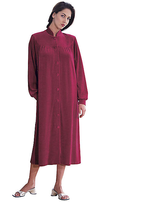 Velour Dressing Gown | Freemans