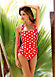LASCANA Polka Dot Swimsuit