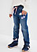 Tapered Leg Short Length Jeans