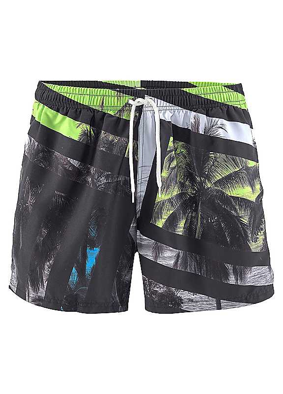 Buffalo Printed Swimming Shorts Buffalo Printed Swimming Shorts