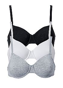 Pack of 3 Seamless Bras
