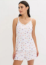 Floral Print Trousers