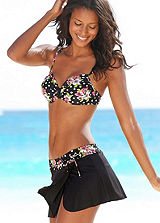 LASCANA Floral Skirt Briefs