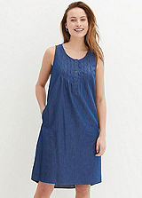 Lace Shell Shift Dress