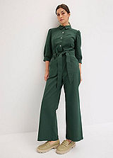 Ruffle Front Maxi Dress